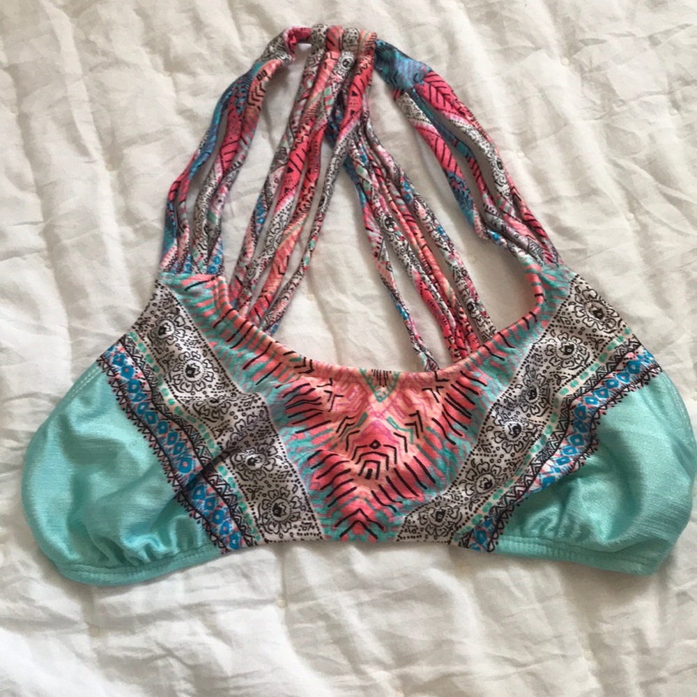 OP twisted boho bikini top